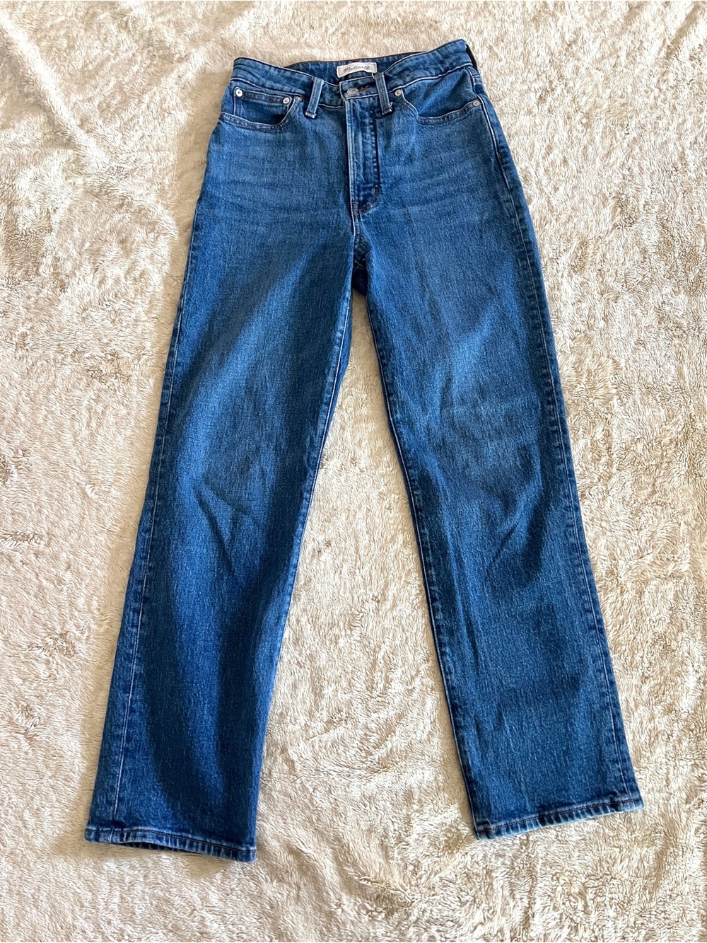 MADEWELL Woman's Curvy Perfect Vintage Straight Jeans Size 27
